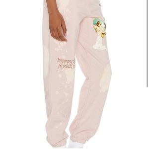 Boys Lie Pink Angel Graphic Sweatpants